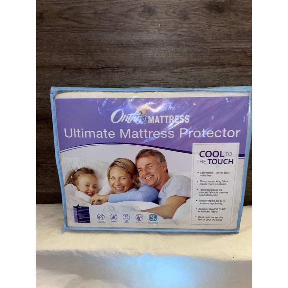 Ortho Mattress Ultimate Mattress Protector, Twin, RETAIL: $139.99